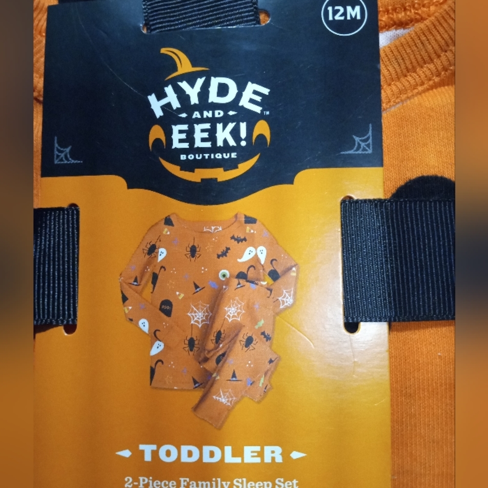 12m toddler Halloween pajamas